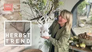 Herbsttrend Hirschkopf | Nordstil Imke Riedebusch