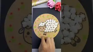 How to make Paper 3D Sheep, Origami Sheep