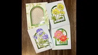 Card Box with Arched Frame Aperture
