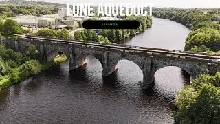The river lune aqueduct in Lancaster.