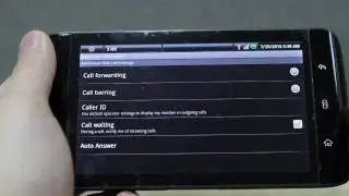 How to Change the Call Settings on the Dell Streak