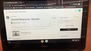 How to submit your work on Google Classroom