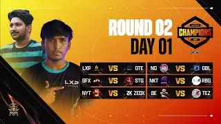 Telugu Territory Champions League LIVE 🔴 | Round-2 Day-1  Knockout Stage | Free Fire Telugu Esports