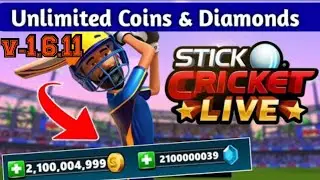 Stick Cricket live version 1.6.11 HACK & CHEATS DOWNLOAD For Android No Root 2020 HD