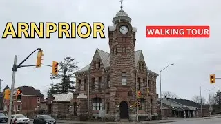 Arnprior Ontario Canada 4K Tour | A Small Town near Ottawa