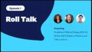 Roll Talk Virtual Series