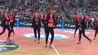 DREAM CHEERS SHOWTIME ENTERTAINMENT  FINAL COPA DEL REY ACB