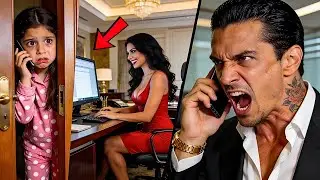 Kleines Mädchen rief heimlich Papa an: „Sie bestiehlt dich!“ – Mafiaboss kehrte zurück und…