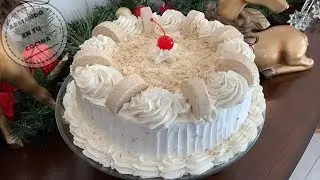 Pastel De Mazapán De 3 leches