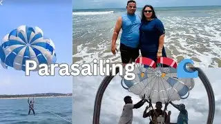 Goa ￼￼parasailing 🪂🪂🌊🏝️