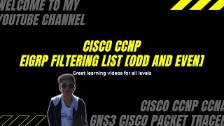 CCNP - EIGRP Filtering Access List (Berdasarkan Ganjil dan Genapnya)