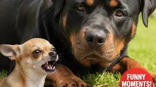 Best Rottweiler and Chihuahua Funny Moments | Cute & Angry Dog Compilation 2026