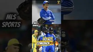 RO-KO🇮🇳 COMEBACK😎🔥IND VS AUS 3RD ODI MATCH #cricket #tamil #sports #ipl #viratkohli