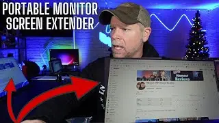Портативный монитор AYY 15,6 дюйма | Расширитель экрана с USB-C и HDMI