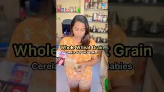 5M+ Baby Whole Wheat Grain Homemade Cerelac | Best Food For 5M Baby #porridge #weightgainbabyfood