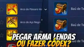 ARMA LENDAS ou FAZER C&Oacute;DEX? GAZETTA OPINA | MIR4