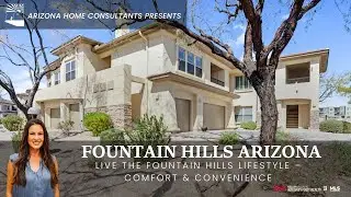 Fountain Hills' Best Location: Gated Condo Walking Distance to Everything