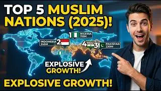 Top 5 Countries with the Largest Muslim Population in 2025 | Discover the Islamic World