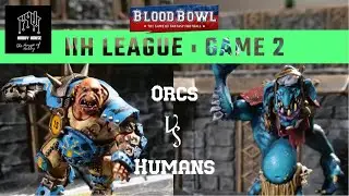 Blood Bowl HOBBY HOUSE League Game 2: Orcs vs Humans