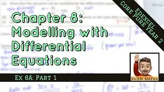 Modelling with Differential Equations 1 • Variable Acceleration • CP2 Ex8A • 🏆