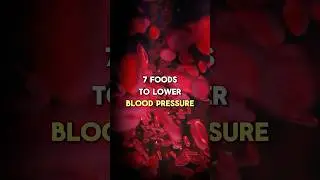 7 foods that lower blood pressure. #health #nutrition #bloodpressure #wellness