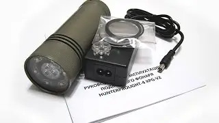 Обзор подводного фонаря HunterProLight 4  V2