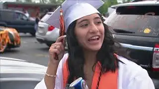 Linden Airport in New Jersey  hosts drive-thru graduation celebration