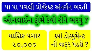 PA PA PAGLI PROJECT RECRUITMENT 2021 | PAPA PAGLI PROJECT BHARTI ONLINE APPLY | VMC RECRUITMENT 2021