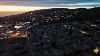 Twilight Over the Palisades: A Post-Fire Aerial Tour
