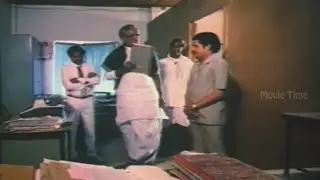 CM M.S Reddy Fire On Govt Officers Scene || Ankusham Movie || Rajasekhar,Jeevitha