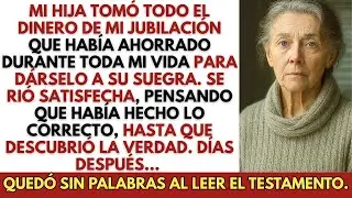 Mi Hija Tomó Todo Mi Dinero De Jubilación Para Su Suegra, Y El Final La Dejó Sin Palabras.
