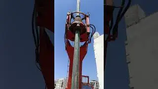 Drilling of pile inprogress #drilling #viral  #construction #pilingequipment #pilingmachine #piling