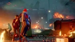 Bridge Scene in Miles Morales but its just music