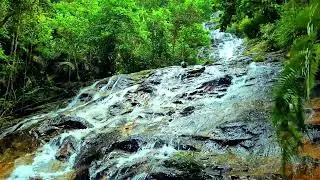 Beautiful waterfall sound,  natural white noise for sleep, relax, focus, study, meditation, tinnitus