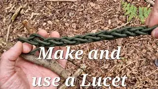 How to make and use a lucet (Viking age textile technology)