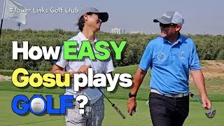 How Easy Gosu plays GOLF? #Tower Links Golf Club