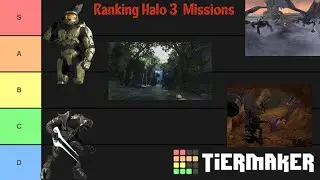Ranking Every Halo 3 Mission From Worst To Best | Tiermaker