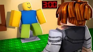 PROCURANDO BANHEIRO às 3 DA MANHÃ (Roblox Bathroom at 3am)