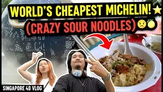 4 DAYS IN SINGAPORE: Exploring Chinatown, USS Must-Rides & Trying The Famous SOUR Michelin Noodle