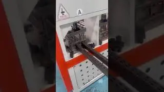 Automatic pipe tube punching line structure steel press stamping line