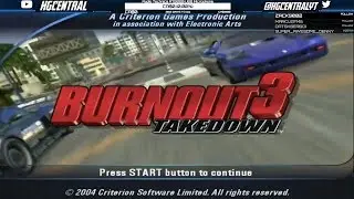 Burnout 3: Takedown (Part 1) - Stream Archive