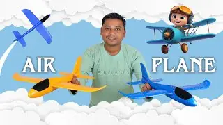 Airplane Model Glider Plane Kids Toys Unboxing & Review🔥✈️||Airplane Kids Toy Set||AirplaneVideos