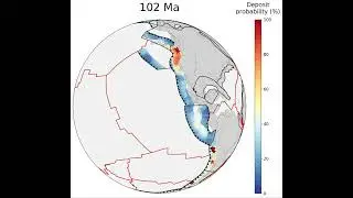 Spatio-temporal porphyry copper prospectivity maps along the North and South American Cordillera