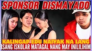 💥HA❗️MATINDING SECRETO NI ISKOLAR ANG INAMIN KAY SPONSOR