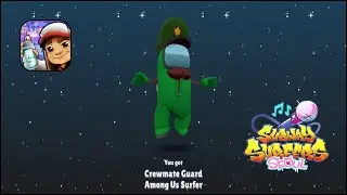 Subway Surfers Seoul - Among Us Challenge - Unlock Crewmate Guard Character 2025