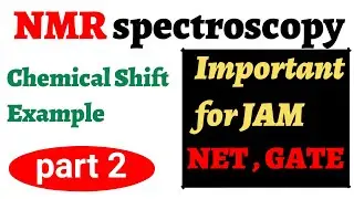 NMR spectroscopy | Chemical Shift | Problems | part 2