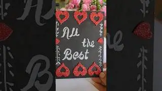 All the best for exams greeting card #greetings #cards #exams #trending#all the best#crafts #shorts