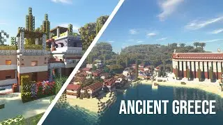 Minecraft Ancient Greece: Town & Islands Tour