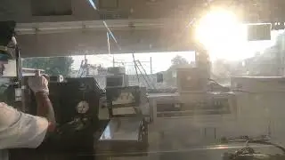 Suasana Ruang Masinis Commuter Line Jabotabek