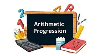 Arithmetic progression's #progression topic #maths 